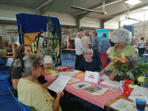 photo du stand au forum des associations de Cluny le 5 septembre 2026